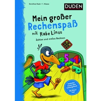 Abbildung von Mein großer Rechenspaß mit Rabe Linus 1. Klasse: Zahlen und erstes Rechnen (Mein Lernspaß Linus)
