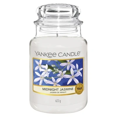 Abbildung von Yankee Candle Duftkerze Large Midnight Jasmine 17 cm / ø 11