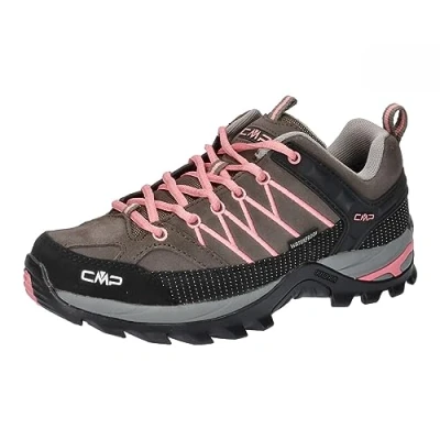 Abbildung von CMP Rigel Low Wmn Trekking Shoes Wp Damen Wanderschuhe, Braun Pfirsichrosa Fango Pesca, 39 EU
