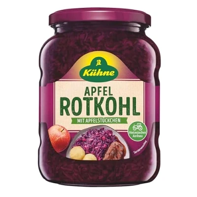 Abbildung von Kühne Apfelrotkohl mit Apfelstückchen