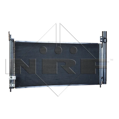 Abbildung von NRF EASY FIT 35863 Klimakondensator mit Trockner, Dichtring 15,5 10,1 Aluminium 630 TOYOTA: Auris Schrägheck, Prius III Schrägheck