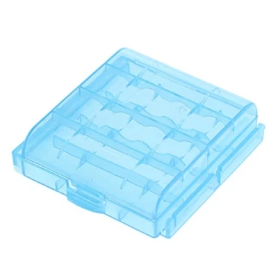 Abbildung von OTB Batteriebox Transportbox für bis zu 4 Mignon (AA) / Micro (AAA) Batterien Farbe:
