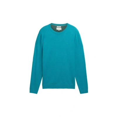 Abbildung von TOM Tailor Strickpullover, Herren, Größe: XXL, Turquoise blue melange