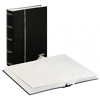 Abbildung von Standaard, Einsteckalbum A4 64 seiten (weiß) 10 Streifen Schwarz Abm: 230x305x60 pro Stk.