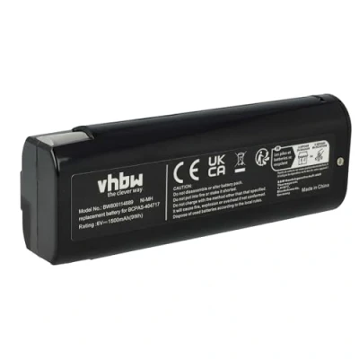 Abbildung von vhbw 1x Akku kompatibel mit Paslode Impulse IM65A F16 Werkzeug (1500 mAh, NiMH, 6 V)