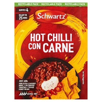 Abbildung von Schwartz Hot Chilli Con Carne Recipe Mix 41G