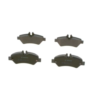 Abbildung von BOSCH 0 986 494 123 Bremsbelagsatz Low Metallic mit Anti Quietsch Blech, Montageanleitung MERCEDES BENZ: Sprinter 3 T Bus, 3.5 Bus