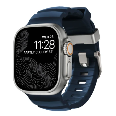 Abbildung von Nomad Smartwatch Armband Rocky Point Band 42/44/45/49mm Atlantic