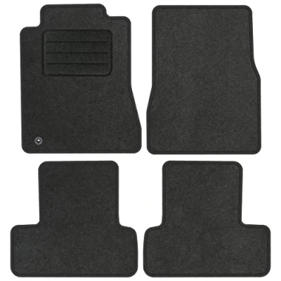 Abbildung von TEXER Textil Fußmatten Passend für Ford Mustang V Bj. 2004 2009 ANTHRAZIT