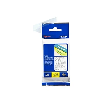 Abbildung von Brother TZe 145 (18 mm) Weiß bis transparent Tape