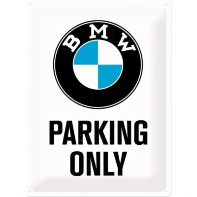 Abbildung von Nostalgic Art Blechschild 30 x 40 &quot;BMW Parking Only&quot;