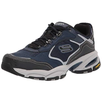 Abbildung von Skechers Herren Men&#039;s Vigor 3.0 with Goodyear Rubber Outsole Oxford, Marineblau/Schwarz, 41.5 EU