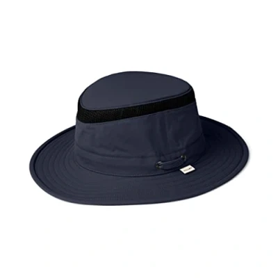 Abbildung von Tilley Unisex Ltm5 Airflo Medium Brim Recycled Sonnenhut, Midnight Navy (Marineblau), 59 EU