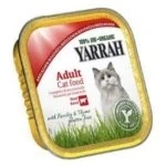 Abbildung von Bio Katze Schale Bröckchen Huhn mit Rind