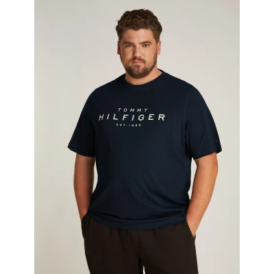 Abbildung von Tommy Hilfiger BIG TEE Tshirt print, Herren, Größe: XXL, Desert sky