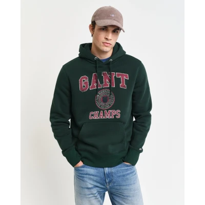 Abbildung von GANT HOODIE FRONT GRAPHIC SWEAT Grafikprint auf der Vorderseite