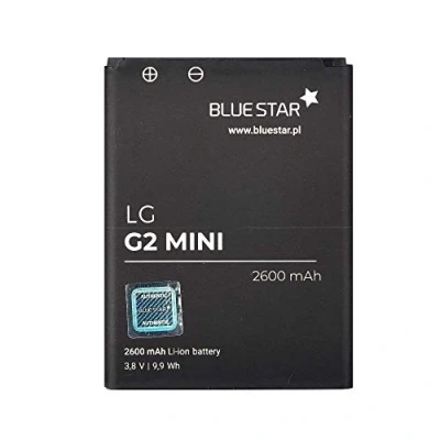 Abbildung von Bluestar Akku Ersatz kompatibel mit LG G2 Mini 2600mAh 3,8V Li lon Austausch Batterie Accu BL 59UH D620 D620R