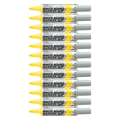 Abbildung von Pentel MWL5S 12 Stück Marker gelb