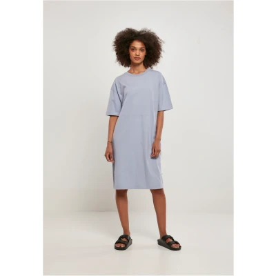 Abbildung von Urban Classics SLIT TEE Jerseykleid, Damen, Größe: XS, Viola/blue