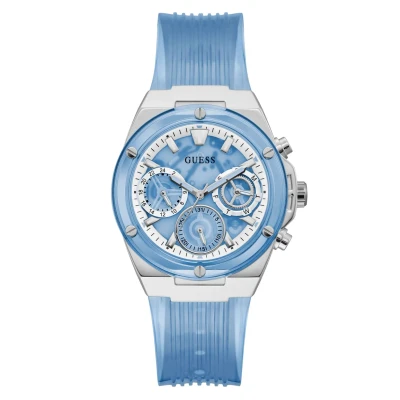 Abbildung von Guess Athena Uhr Blue, Damen, Größe: One Size, Blue
