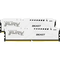 Abbildung von Kingston FURY Beast 32GB 6800MT/s DDR5 CL34 DIMM (Kit mit 2) Weiß Desktop Gaming Speicher KF568C34BWEK2 32