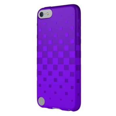 Abbildung von XtremeMac IPT TWN 43 Tuffwrap Grape Jelly Silikon Schutzhülle für Apple iPod Touch 5G violett