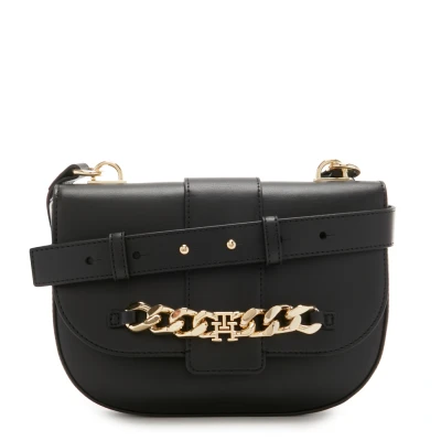 Abbildung von Tommy Hilfiger LUXE OVER Umhängetasche, Damen, Größe: One Size, Black