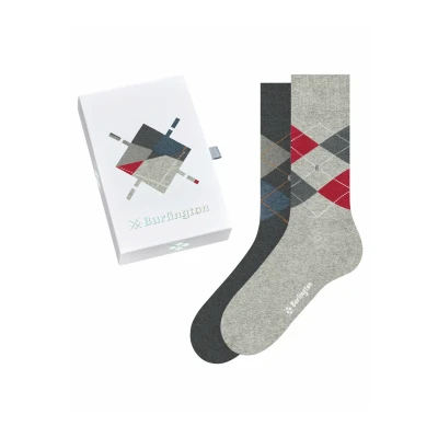 Abbildung von Burlington Basic GIFT BOX Onesize Socken, Herren, Größe: 40/46, Sortiment