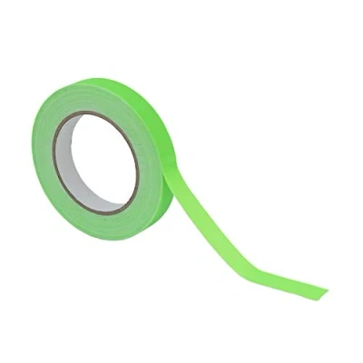 Abbildung von Gaffa Tape 19mm x 25m neongrün UV aktiv 25 m Klebeband zur Deko Gestaltung und Markierung