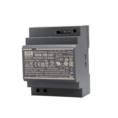 Abbildung von MEAN WELL HDR 100 24N, 85 264 V, W, 24 RoHS, 70 mm, 54,5 mm