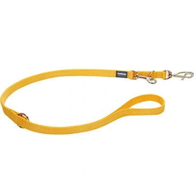 Abbildung von Red Dingo Trainingsleine, einfarbig, Gelb, 20 mm x 2 m, Einheitsgröße