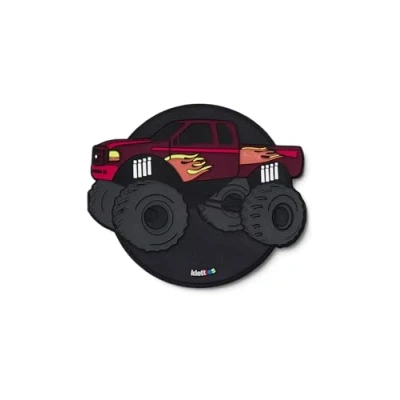 Abbildung von ergobag Klettie Monstertruck Schwarz