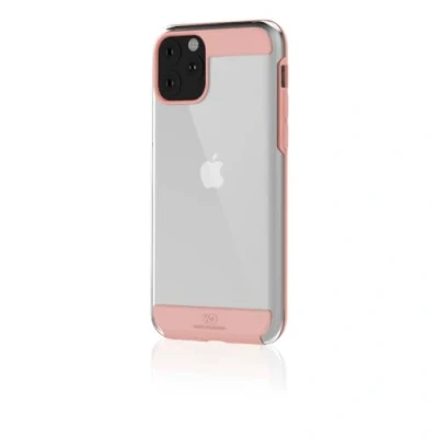 Abbildung von WHITE DIAMONDS Innocence Clear® Schutzhülle (für Apple iPhone 11, ideale Schutzhülle, leicht, Kunststoff, Polycarbonat, Put), Roségold