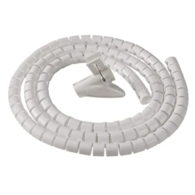 Abbildung von Fellowes CableZip Kabelschlauch, Länge 200 cm, Durchmesser 2 cm Weiß