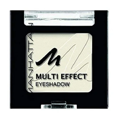 Abbildung von Manhattan Multi Effect Eyeshadow Weißer, matter Lidschatten in handlicher Dose, farbintensiv und langanhaltend Farbe Ice Eyes Baby 101C 1 x 2g