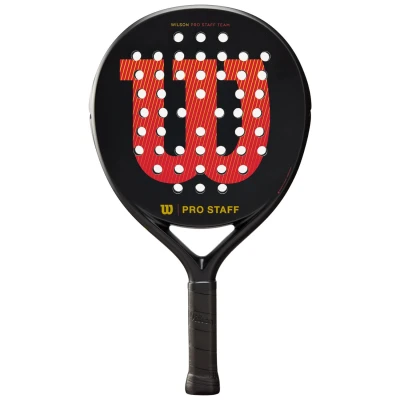 Abbildung von Wilson Padelschlaeger PRO Staff TEAM PadelSchläger, Größe: One Size, Schwarz