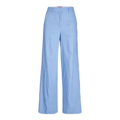 Abbildung von JJXX Damen Jxmary Rlx Linen Hw Pant Pnt, Silver Lake Blue, S