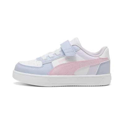 Abbildung von Puma Caven 2.0 Block Unisex Sneaker low für Kinder, Größe: 32.5, Cool weather/rose mauve/white/lilac frost Schuhe