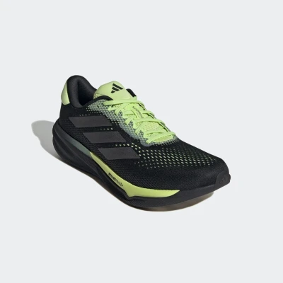 Abbildung von adidas Performance Supernova Stride 2 Laufschuh Straße, Herren, Größe: 42, Core black iron metallic pulse lime Schuhe