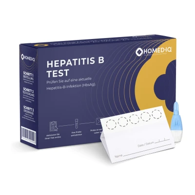 Abbildung von Hepatitis B Test Heimtest
