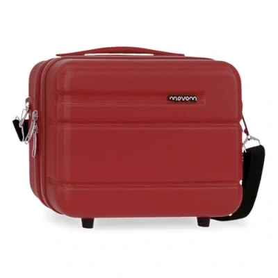 Abbildung von Movom Galaxy Kulturbeutel, anpassbar, mit Umhängetasche, Beige, 29 x 21 15 cm, starr, ABS 9,14 l