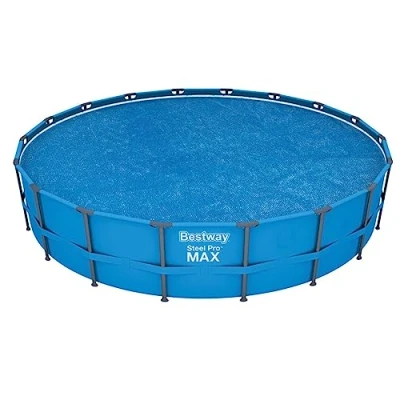 Abbildung von Flowclear™ PE Solarabdeckplane Ø 527 cm, blau, rund