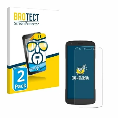 Abbildung von BROTECT (2 Stück Schutzfolie für Zebra TC22 / TC27 Displayschutz Folie Ultra Klar