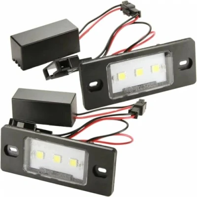 Abbildung von MR Style Led Kennzeichenbeleuchtung passend für VW Bora Golf 4 + 5 Variant