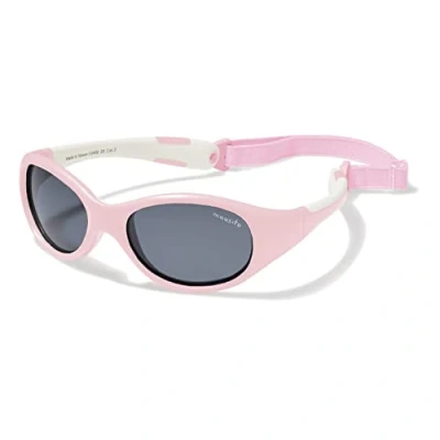 Abbildung von Mausito Sonnenbrille Kinder 2 4 Jahre Mädchen VERGLEICHSSIEGER Kindersonnenbrille 100% UV Schutz BIEGSAM Schadstofffreie mit Band Europäisches Design für gemacht