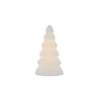 Abbildung von Sirius Home A/S Weihnachtsfigur LED Tanne Claire batteriebetrieben Echtwachs weiß (1 St), fernbedienbar