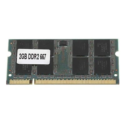 Abbildung von DDR2 Notebook Speicher, 667 MHz Laptop Speicher für PC2 5300 Laptops, 12,8 g Voll kompatibler für/AMD Motherboard 200Pin