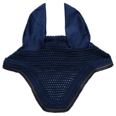 Abbildung von Kentucky Ohrnetz Wellington Leder Dunkel Navy Warmblut