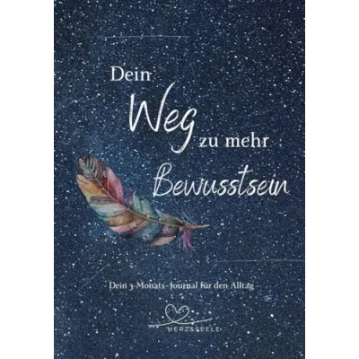 Abbildung von Dein Weg zu mehr Bewusstsein: 3 Monats Journal für den Alltag