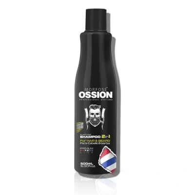 Abbildung von Morfose Ossion Premium Barber Line Purifying Shampoo für Haar und Bart 500 ml